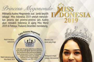 Miss Indonesia 2019 Princess Megonondo