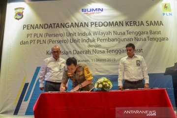 PLN-Polda NTB bersinergi amankan instalasi ketenagalistrikan