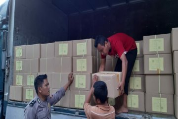 KPU Kulon Progo terima surat suara DPR RI