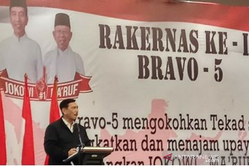 Relawan Bravo 5 bertekad menangkan Jokowi-Ma'ruf Amin di seluruh provinsi