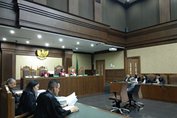 Pengusaha dituntut 7 tahun penjara karena suap hakim Medan