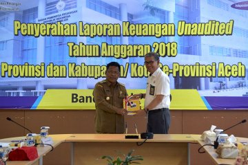 Pemkot Banda Aceh serahkan laporan keuangan 2018 ke BPK