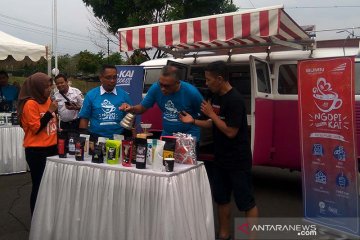 KAI Purwokerto perkenalkan potensi kopi lokal