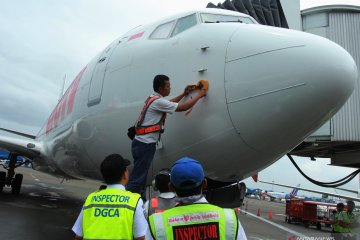 Kemenhub inspeksi pesawat Boeing 737 MAX 8 milik Lion Air dan Garuda Indonesia