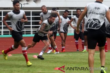 LATIHAN PSM MAKASSAR JELANG LAGA PIALA AFC