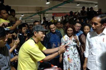 Presiden Jokowi resmikan Pasar Ikan Modern Muara Baru