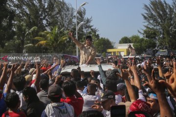 Prabowo Subianto optimistis menang di Kepulauan Riau