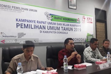 KPU kenalkan model kampanye iklan dan rapat umum di Donggala