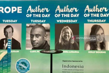 Penulis asal Indonesia didaulat sebagai "Author of the day" oleh panitia London Book Fair