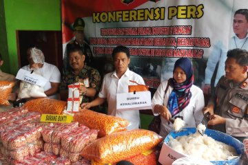 Polda Jatim bongkar industri makanan ilegal