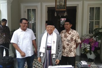 Ma'ruf Amin siap jalani debat ketiga Pilpres