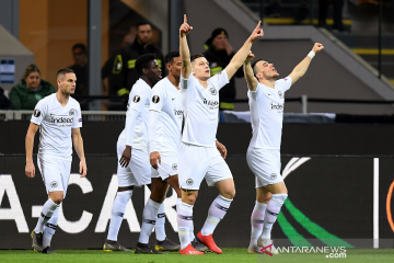 Gol cepat Jovic antar Frankfurt lewati Inter ke perempat final