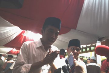 Soal OTT Rommy, Jokowi tunggu keterangan resmi KPK