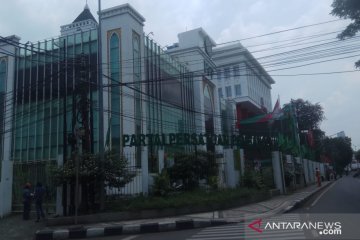 Kantor DPP PPP masih sepi setelah Rommy dikabarkan ditangkap