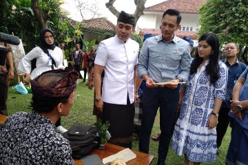 AHY berdialog dengan seniman dan generasi milenial di Bali