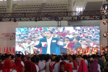 Jokowi hadiri deklarasi Relawan Blusukan Sumut di Medan