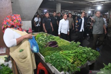 Presiden Jokowi kunjungi pasar Petisah