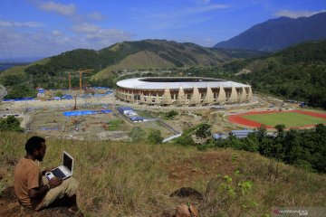 Pembangunan stadion Papua Bangkit