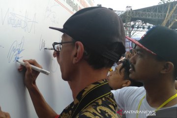 Pemusik dan fotografer Soloraya dukung Jokowi-KH Ma'ruf Amin