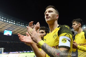 Gol larut Reus di markas Hertha Berlin jaga asa juara Dortmund