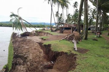 Cegah abrasi Muara Kandis-Sumbar, pusat bangun penahan ombak