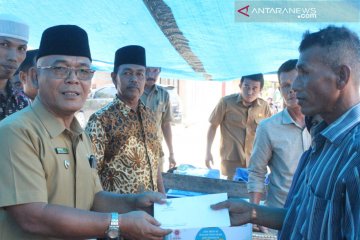 Pemkab Pasaman Barat bantu korban kebakaran Maligi