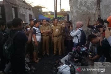 Anies kunjungi korban musibah kebakaran di Krukut