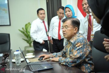 Wapres Laporkan SPT Tahunan dengan E-filing