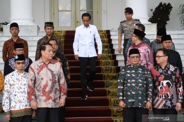 Presiden Jokowi menerima ormas FBR