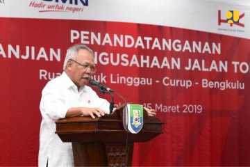 Menteri PUPR sebut Tol Lubuk Linggau-Curup-Bengkulu dorong pertumbuhan