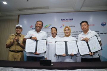 Tiga BUMN bersinergi kembangkan energi terbarukan