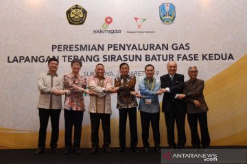 Jonan resmikan tambahan pasokan gas Jawa Timur