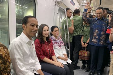 Jokowi pastikan MRT siap layani masyarakat Jakarta