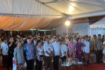 Jokowi berpesan jangan sampai ada yang golput di Bali