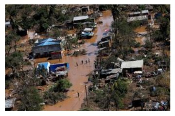 Mozambik diterjang Badai Ana, dua orang tewas