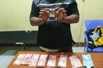 Polisi amankan kuli bangunan pengedar narkoba di Makassar