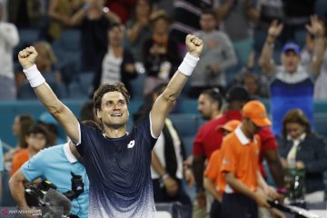 Berencana pensiun, Ferrer tumbangkan Zverev di Miami