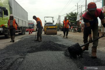 Perbaikan jalan rusak di Jateng ditarget selesai H-10 Lebaran