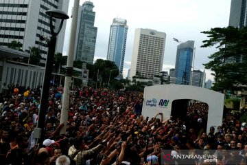 Masyarakat antusias sambut peresmian MRT