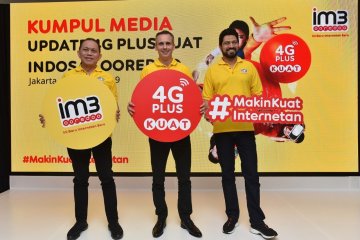 Internet 4G Indosat jangkau 422 kota/kabupaten