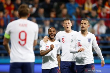 Inggris lumat Montenegro 5-1