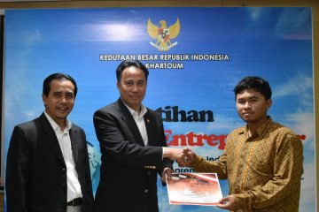 Mahasiswa Indonesia di Sudan dapat pelatihan wirausaha