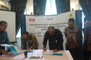 PLN Sumut - KiM kerja sama layanan prioritas ketenagalistrikan