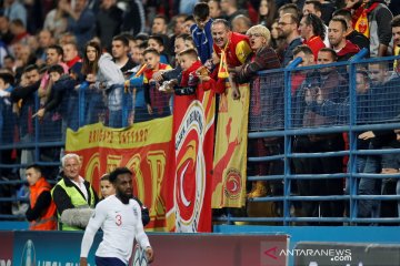 Montenegro disanksi UEFA atas kasus rasis di Euro 2020
