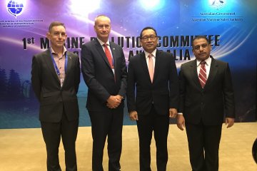Indonesia-Australia bahas prosedur penanggulangan pencemaran di laut