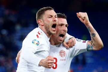 Kualifikasi Piala Eropa: Swiss imbang dengan Denmark 3-3