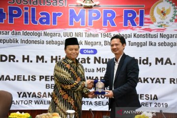 MPR ingatkan jangan hilangkan jasa ulama selamatkan Pancasila