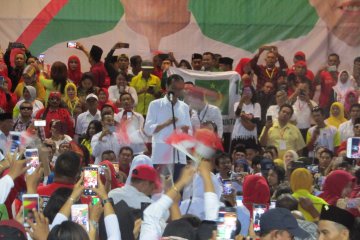 Jokowi target menang di atas 70 persen di Kaltim