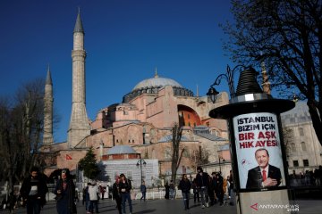 Pengadilan Turki gelar sidang alih fungsi Hagia Sophia jadi masjid