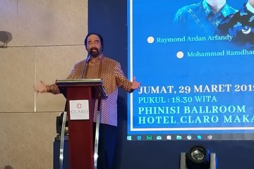 Paloh ajak tokoh masyarakat Sulsel bersatu jaga NKRI